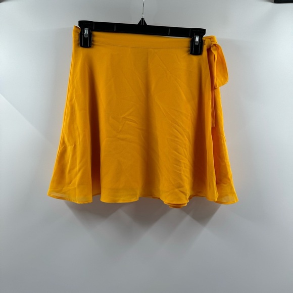 Forever 21 Mango Orange Wrap Skirt – Side Tie, Size Medium - Picture 5 of 5
